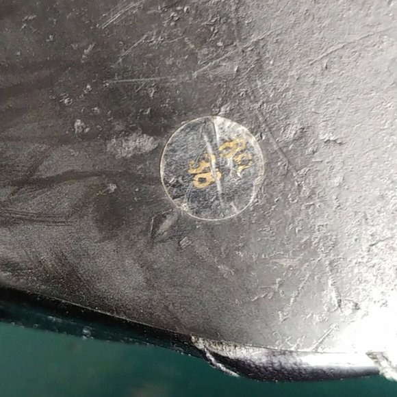 Vince Camuto Chocolate Brown Patent Leather Heels, Size 38 / 7.5 - Picture 11 of 15